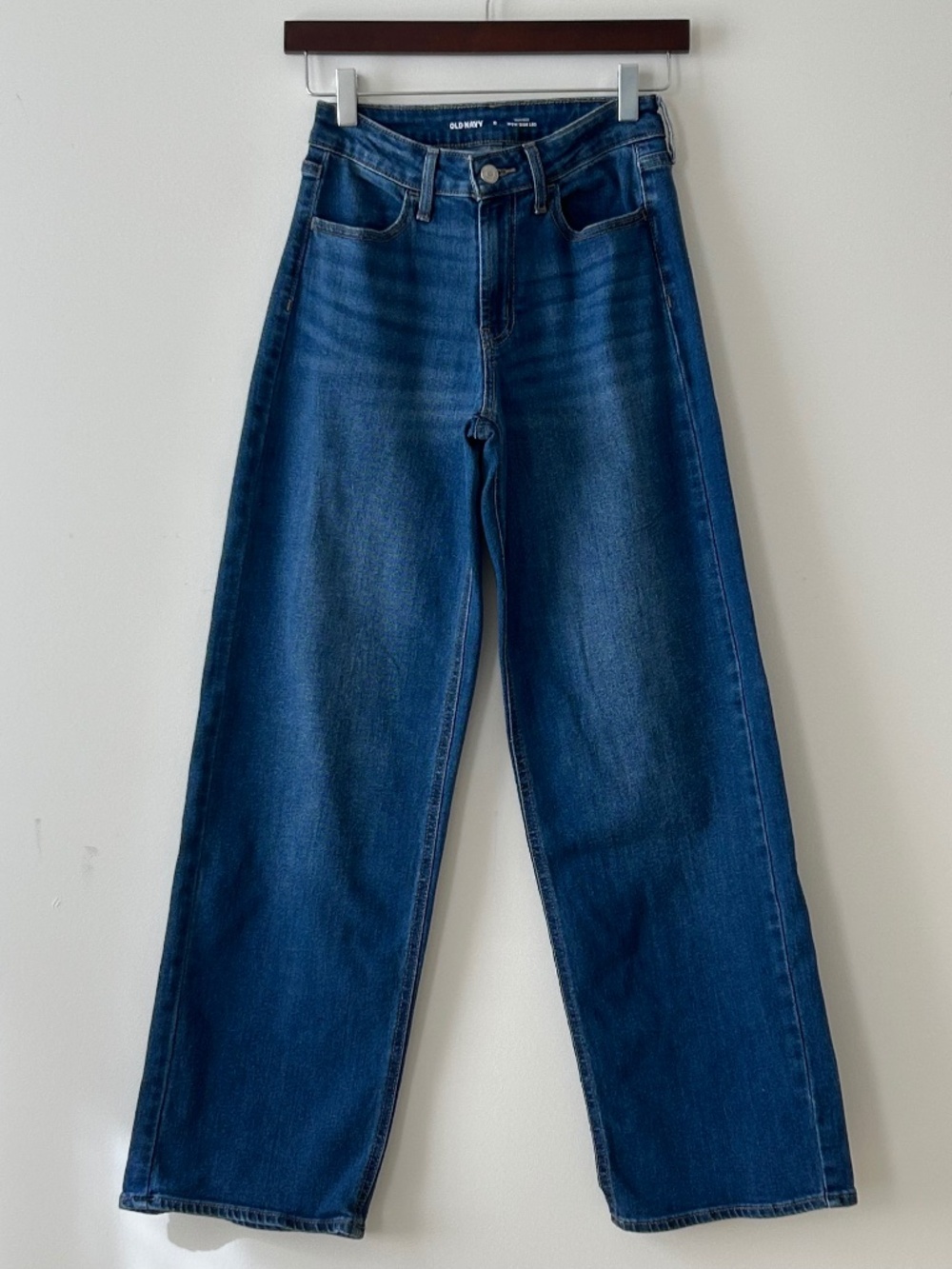 Old Navy High-Rise Wow Wide Leg Jeans Size 0